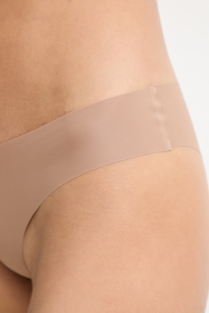 Oblečenie GOD SAVE QUEENS brazilky dámske SECOND SKIN PANTY CHEEKY GSQ.135.121 béžová