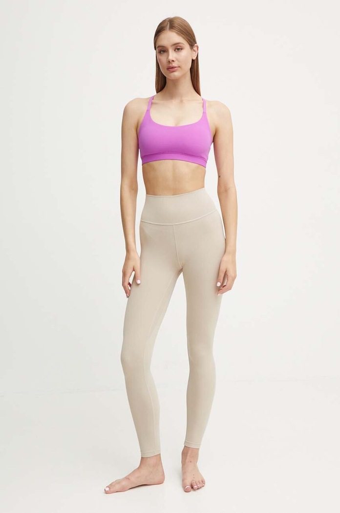 Podprsenka na jogu adidas Performance All Me IY2412 fialová AW24