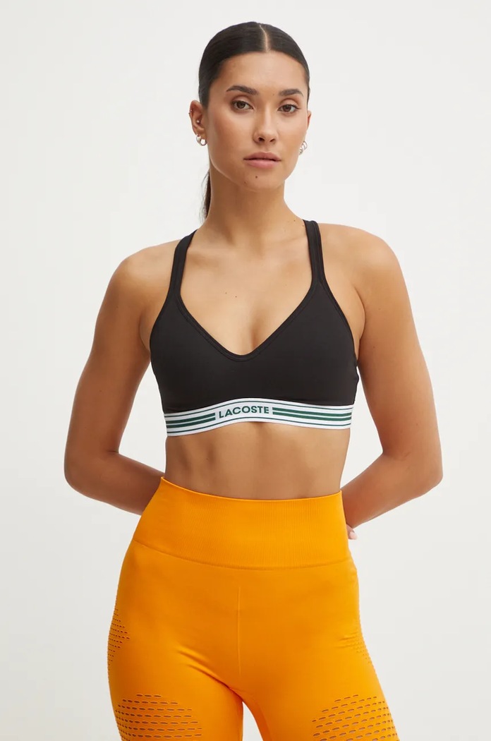 Сутиен Lacoste без банели черен IF8403