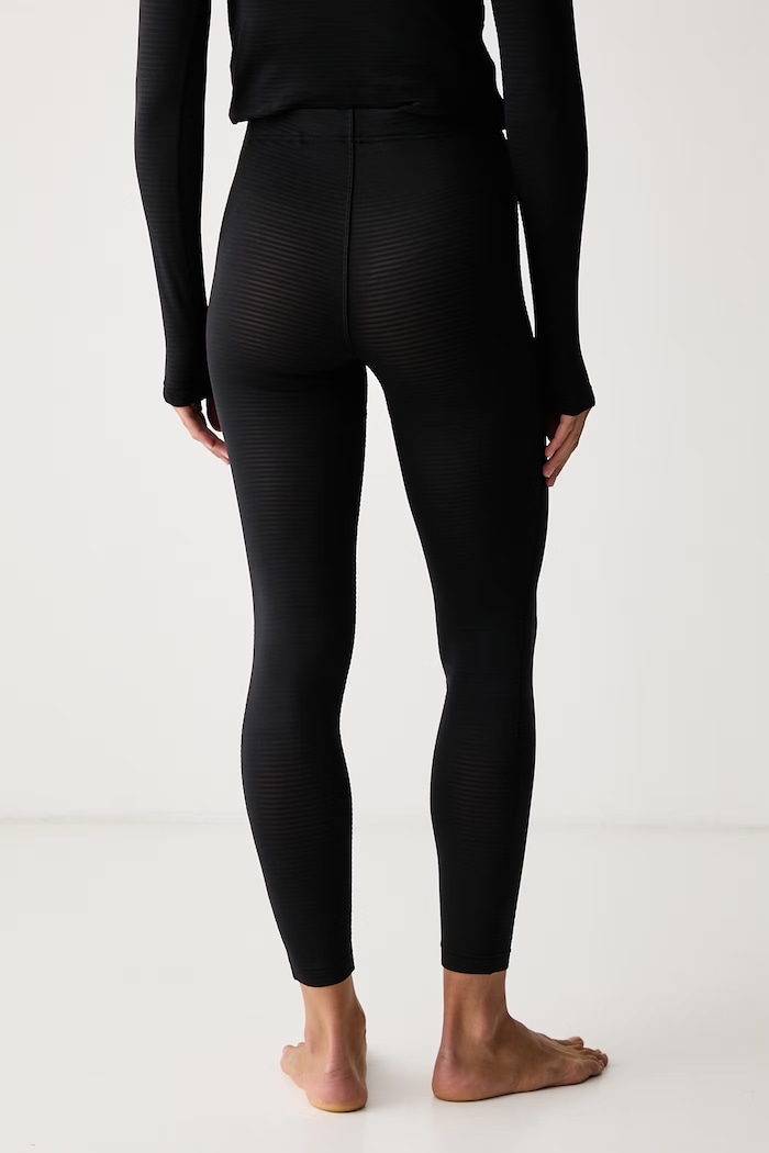 Odzież Jack Wolfskin Legginsy funkcyjne damskie Infinite Warm A60325 czarny