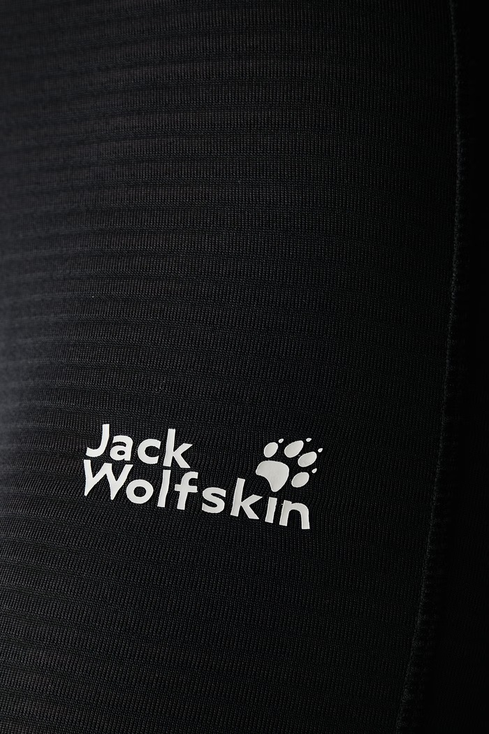 Legginsy funkcyjne damskie Infinite Warm Jack Wolfskin A60325 czarny
