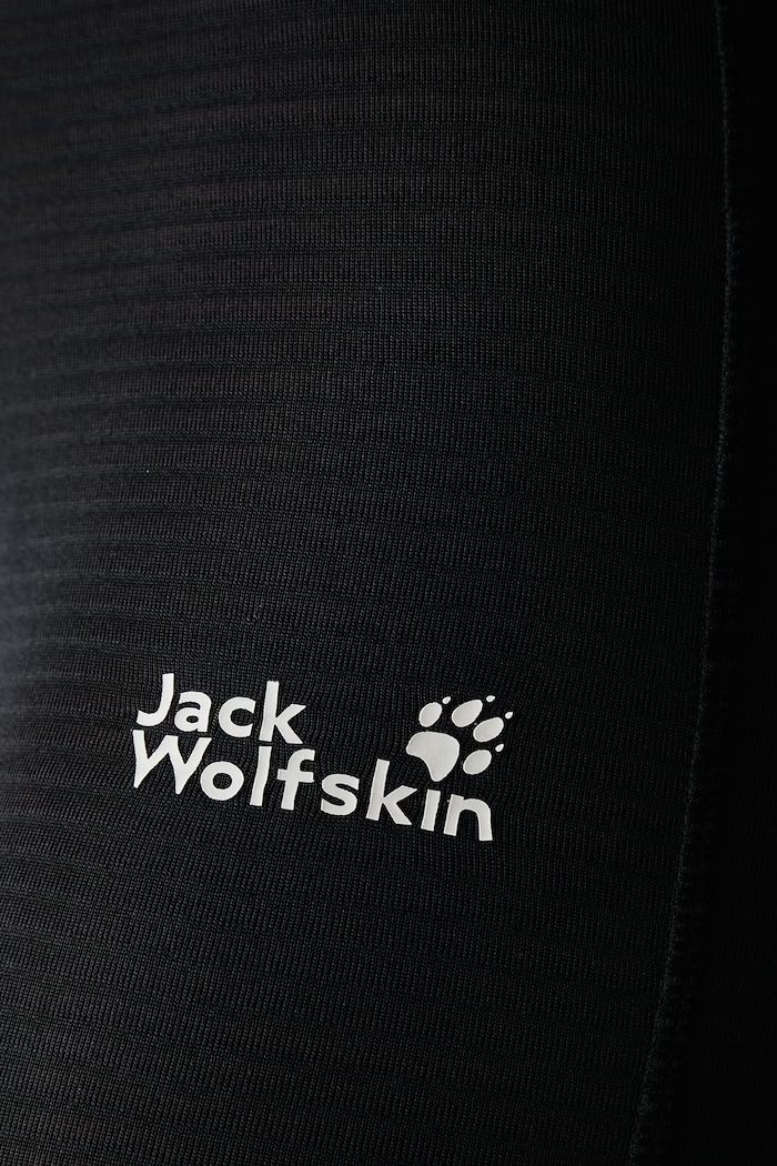 Legginsy funkcyjne damskie Infinite Warm Jack Wolfskin A60325 czarny