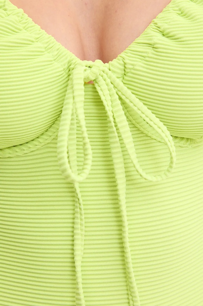 Billabong jednoczęściowy strój kąpielowy Tanlines Ella ABJX100269 zielony