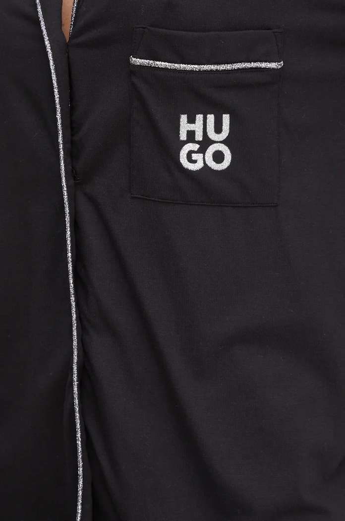 Gornji dio pidžame na zakopčavanje HUGO HUGO crna 50523791