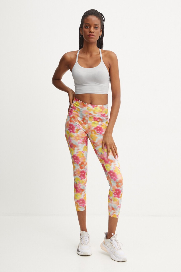 Sportovní podprsenka adidas by Stella McCartney IW6361 šedá AW24