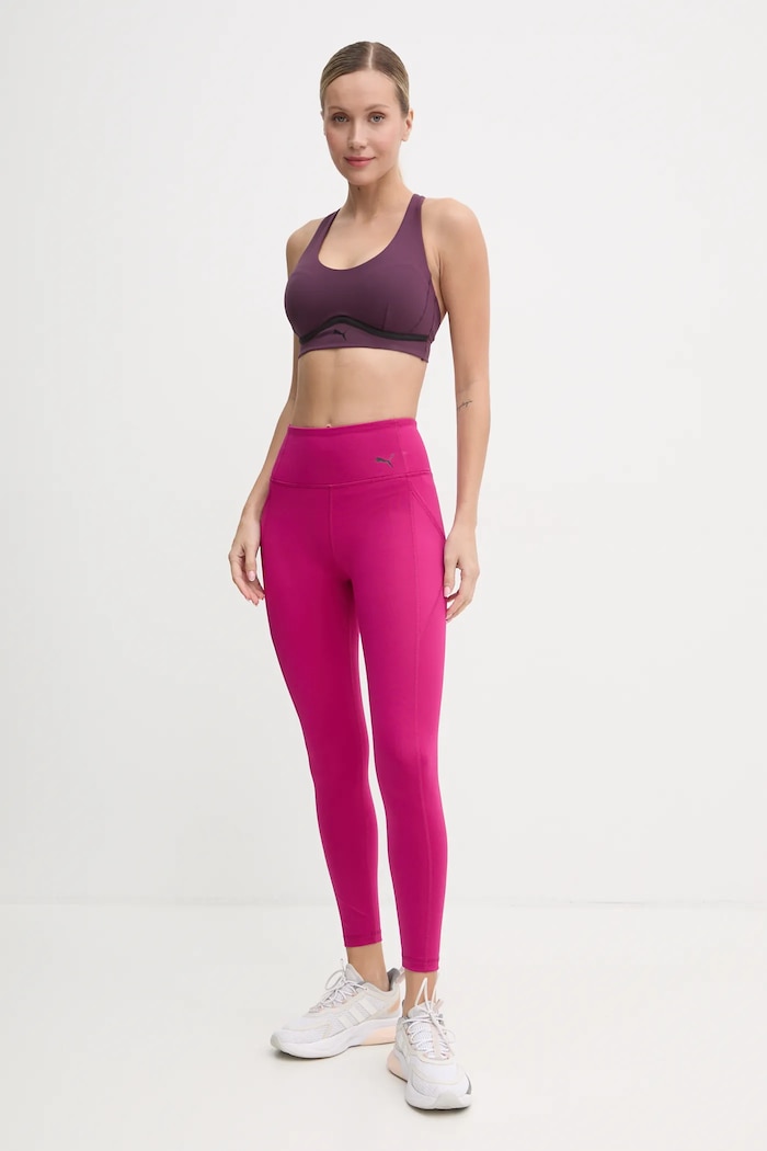 Αθλητικό σουτιέν Puma 4Keeps Cloudspun 525809 μωβ AW24