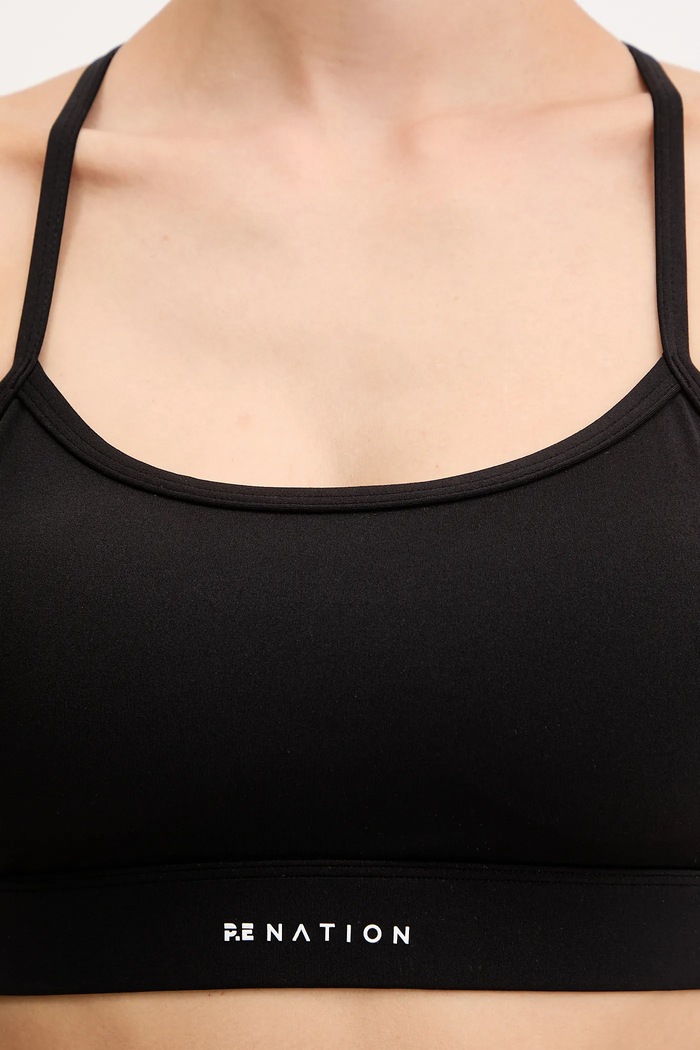 P.E Nation reggiseno sportivo Signature nero 243C314