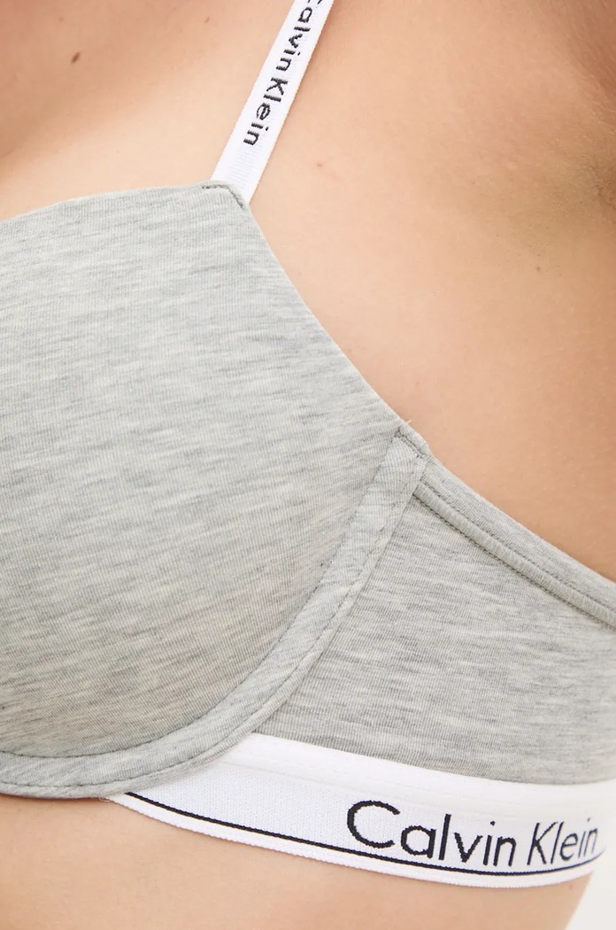 Дрехи Сутиен Calvin Klein Underwear 000QF7936E сив