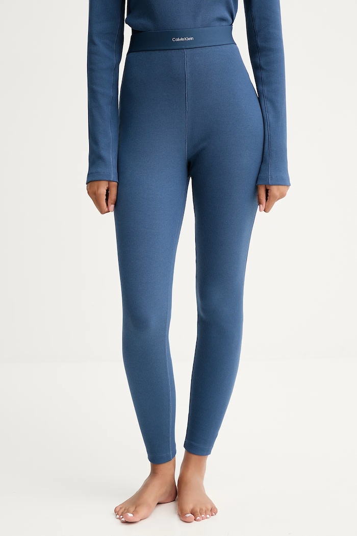 Κολάν lounge Calvin Klein Underwear σκούρο μπλε 000QS7220E