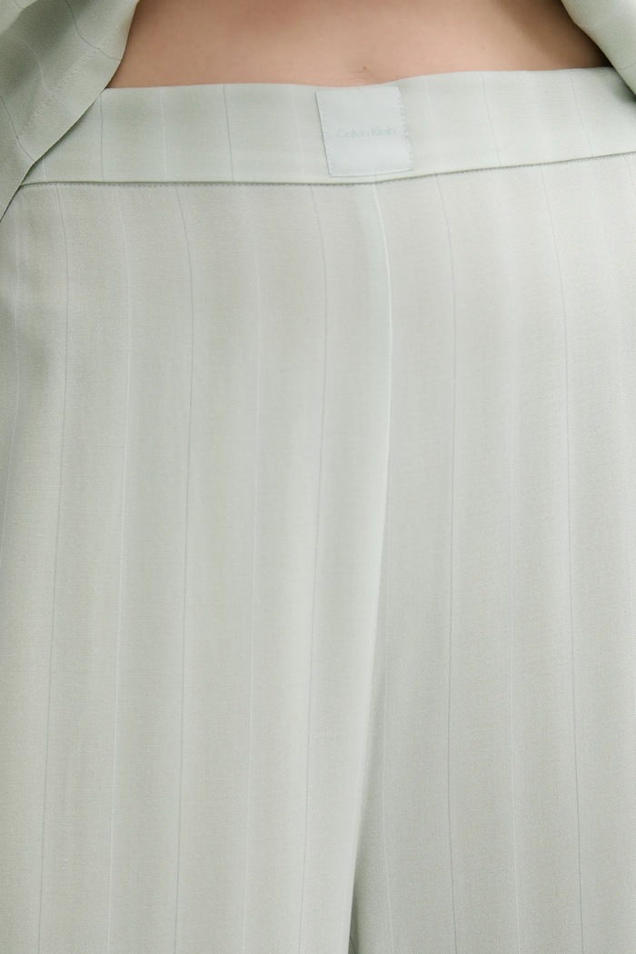 Pyžamové nohavice Calvin Klein Underwear zelená 000QS7257E
