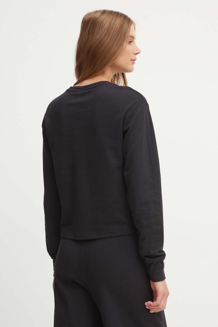 Oblečení Pyžamová mikina Calvin Klein Underwear 000QS7273E černá