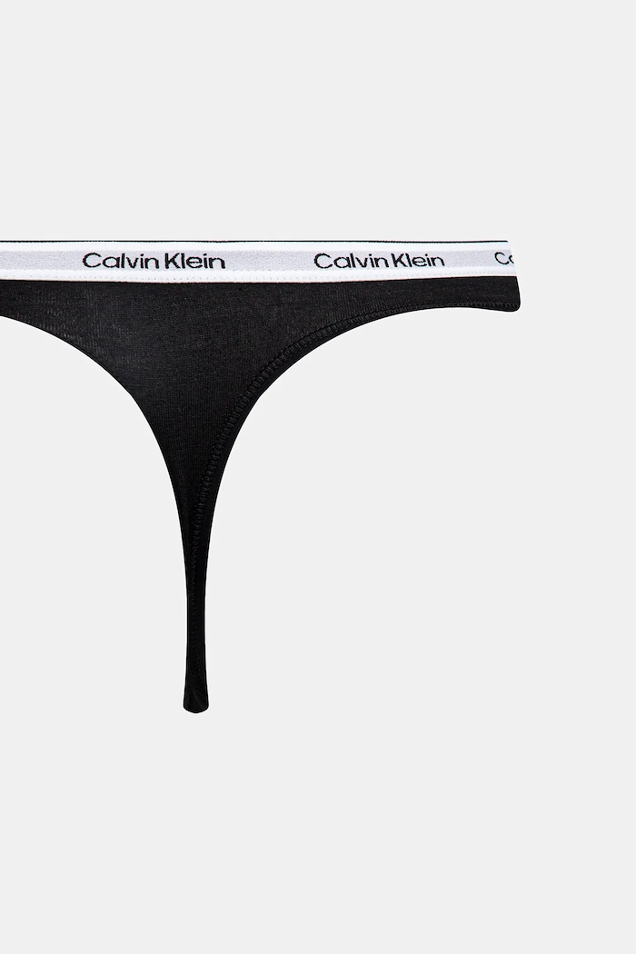 Odzież Calvin Klein Underwear stringi 5-pack 000QD5221E czarny