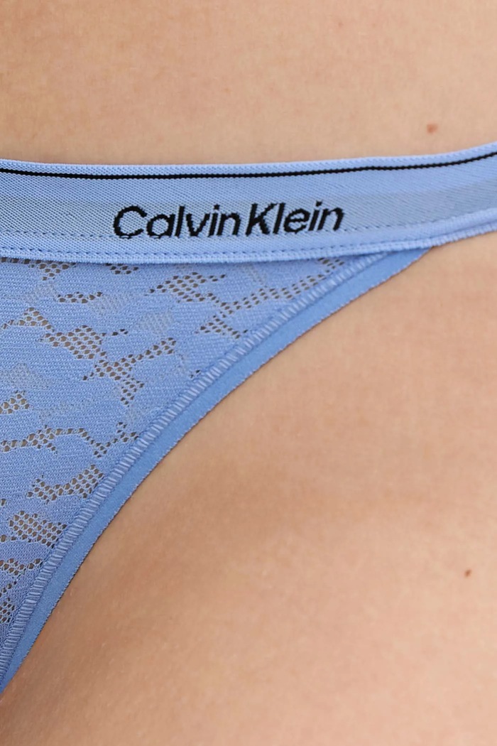 Odzież Calvin Klein Underwear figi 000QD5213E niebieski