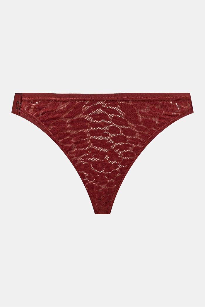 Odzież Calvin Klein Underwear figi 5-pack 000QD5252E bordowy