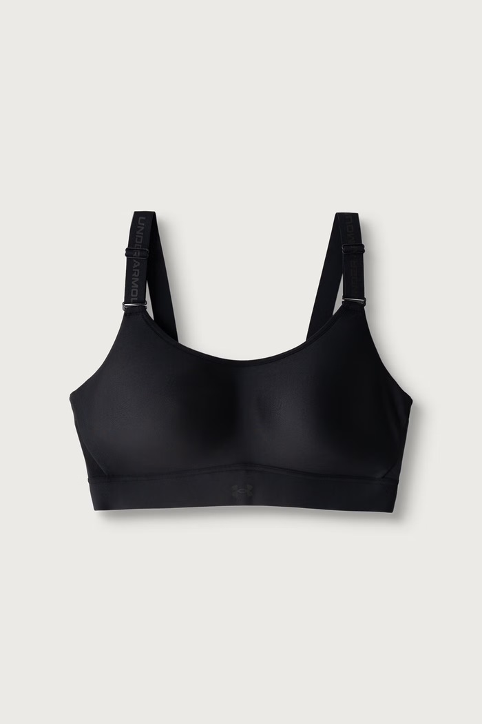 Under Armour Biustonosz sportowy Infinity czarny 1384123