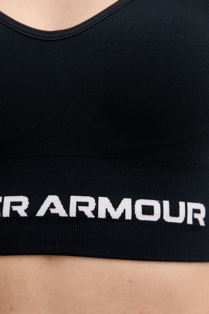 Under Armour športová podprsenka Vanish Seamless tmavomodrá 1384417