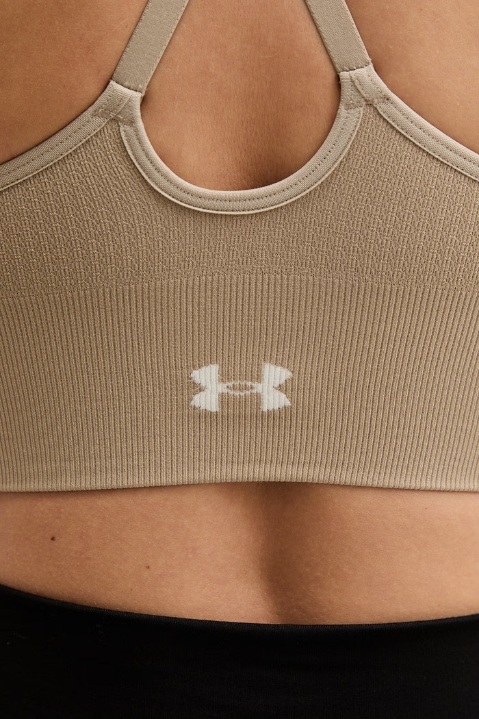 Under Armour športová podprsenka Vanish Seamless 1384417 béžová