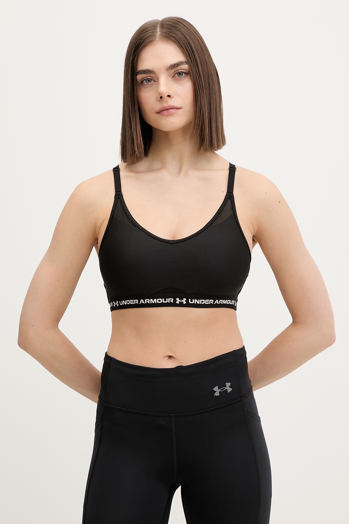 Under Armour sportski grudnjak Crossback Low crna 1386424