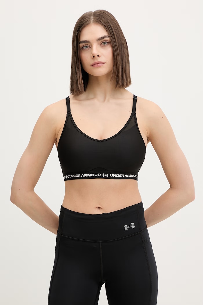 Under Armour sportski grudnjak Crossback Low crna 1386424