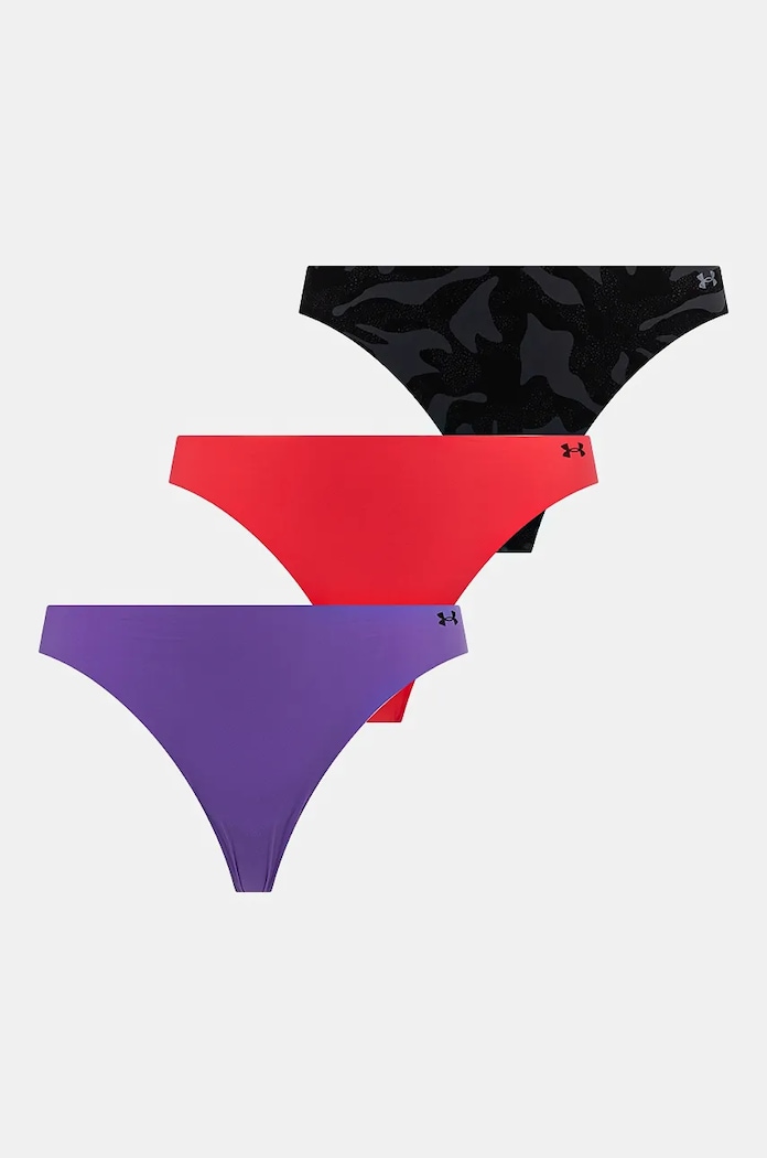 Under Armour stringi 3-pack dzianina czarny 25UUSHJ285