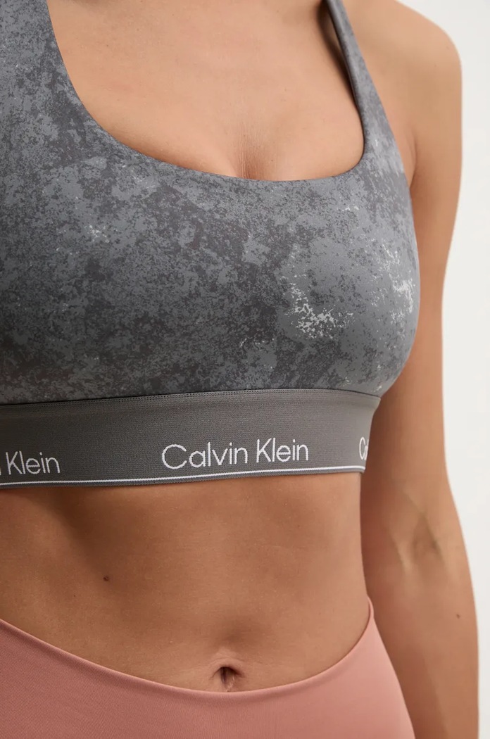 Αθλητικό σουτιέν Calvin Klein Performance 00GWF4K165 γκρί