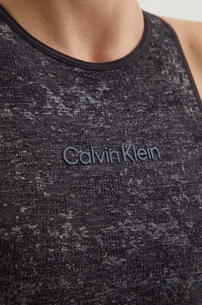 Sportovní podprsenka Calvin Klein Performance 00GWF4K101 černá