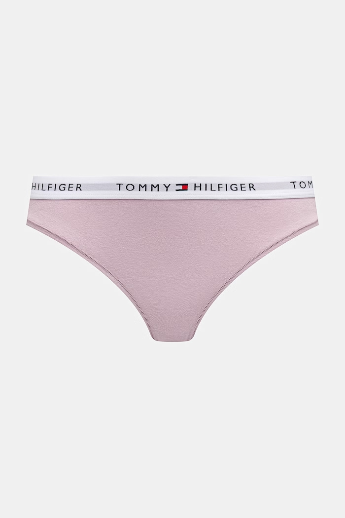 Tommy Hilfiger nohavičky dámske bavlnené s elastanom 3-pak UW0UW05529 tmavomodrá SS26