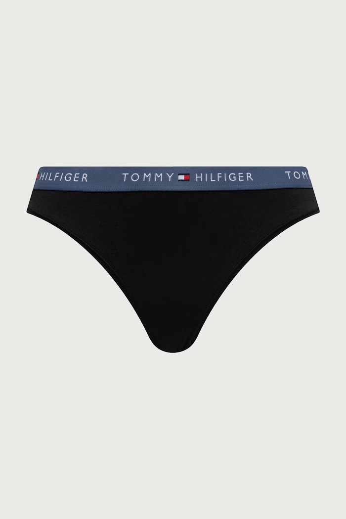 Odzież Tommy Hilfiger Stringi damskie 3-pack UW0UW05530 czarny