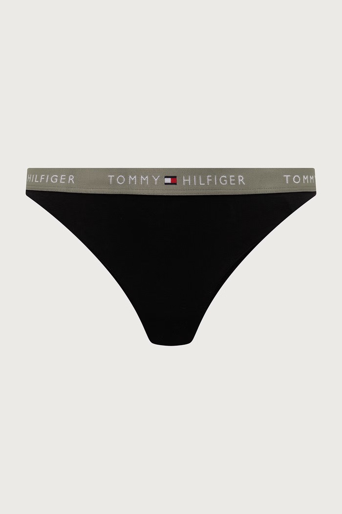 Tommy Hilfiger tanga dámské 3-pack UW0UW05530 černá SS26