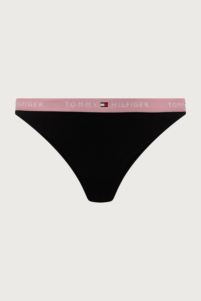 Oblečení Tommy Hilfiger tanga dámské 3-pack UW0UW05530 černá