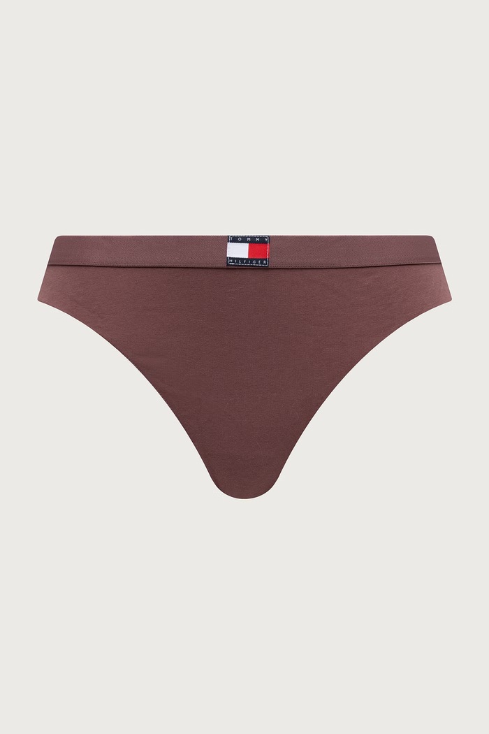 Tommy Hilfiger Stringi damskie bawełniane z elastanem 5-pack UW0UW05642 różowy SS26