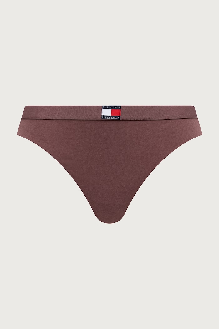 Tommy Hilfiger Stringi damskie bawełniane z elastanem 5-pack UW0UW05642 różowy SS26