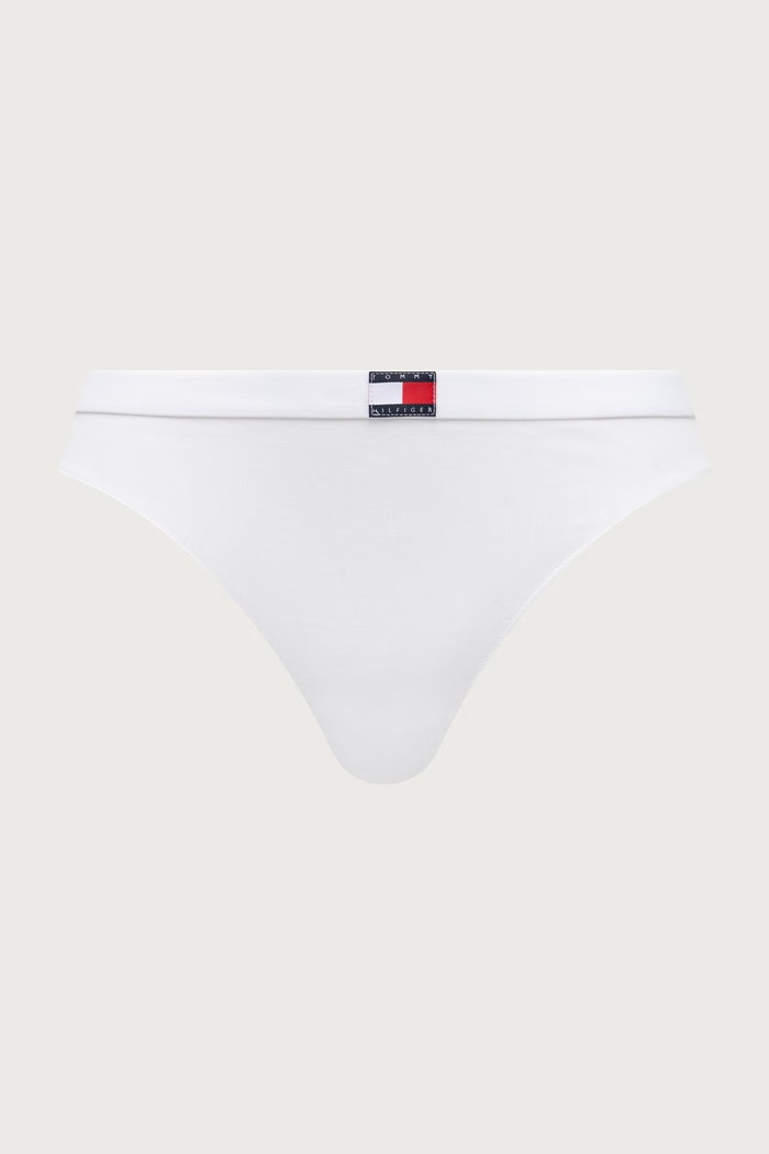 Stringi damskie bawełniane z elastanem 5-pack Tommy Hilfiger UW0UW05642 szary