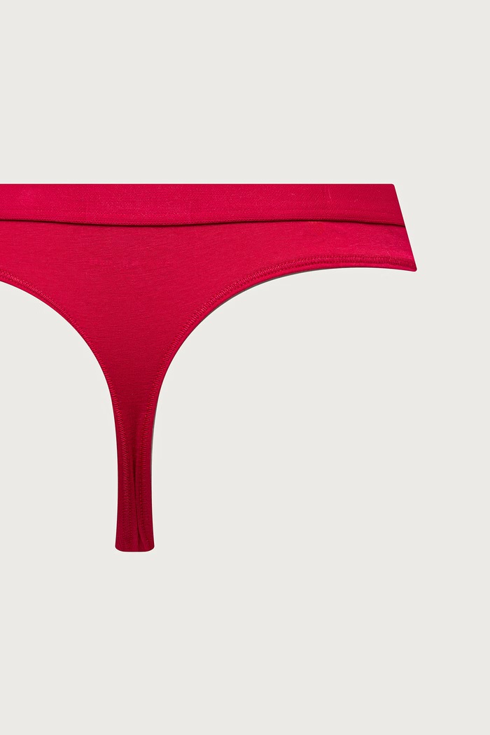 Tommy Hilfiger tanga dámské bavlněné s elastanem 5-pack UW0UW05642