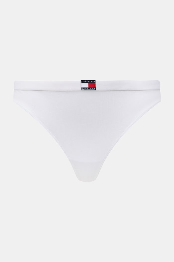 Oblečenie Tommy Hilfiger tangá dámske bavlnené s elastanom 5-pak UW0UW05642 čierna
