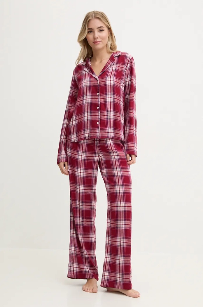 Пижама Tommy Hilfiger комплект бордо UW0UW05546