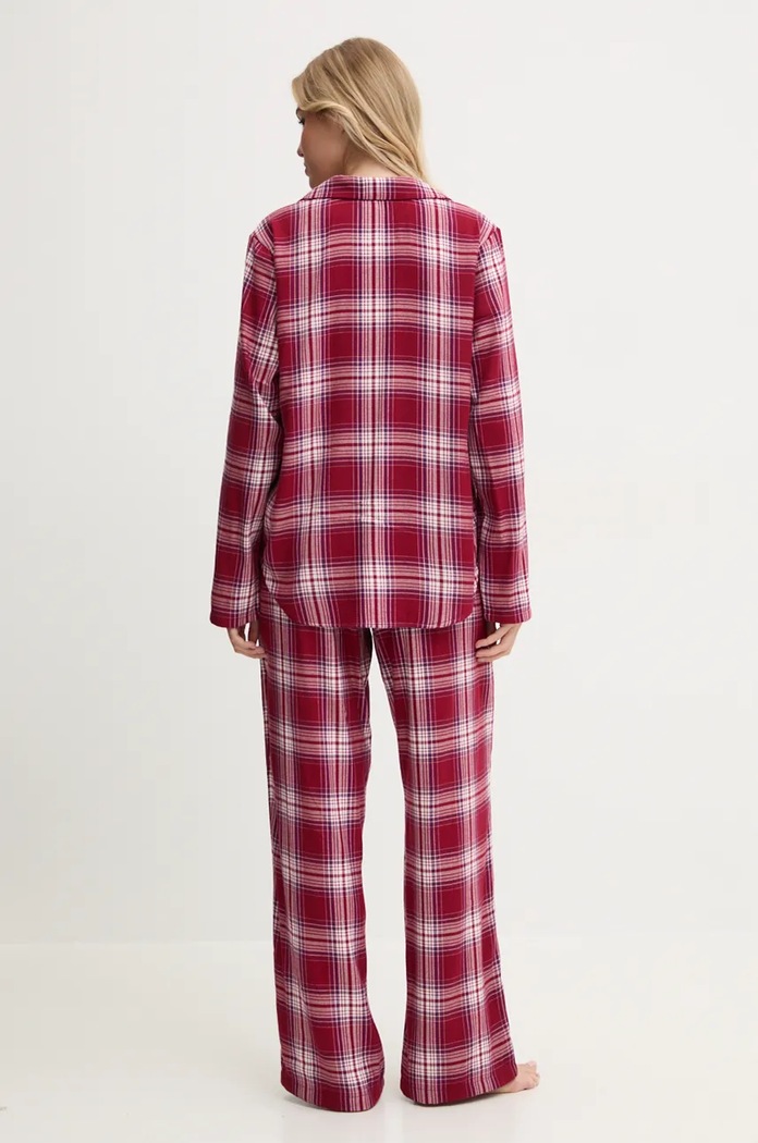 Пижама Tommy Hilfiger UW0UW05546 бордо AW24