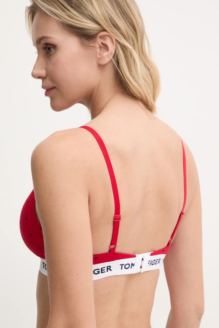 Odzież Tommy Hilfiger Biustonosz UW0UW05657 czerwony