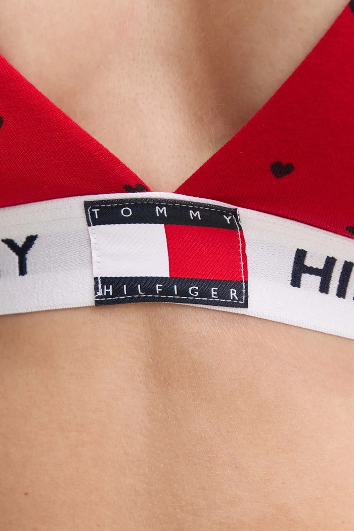 Biustonosz Tommy Hilfiger UW0UW05657 czerwony