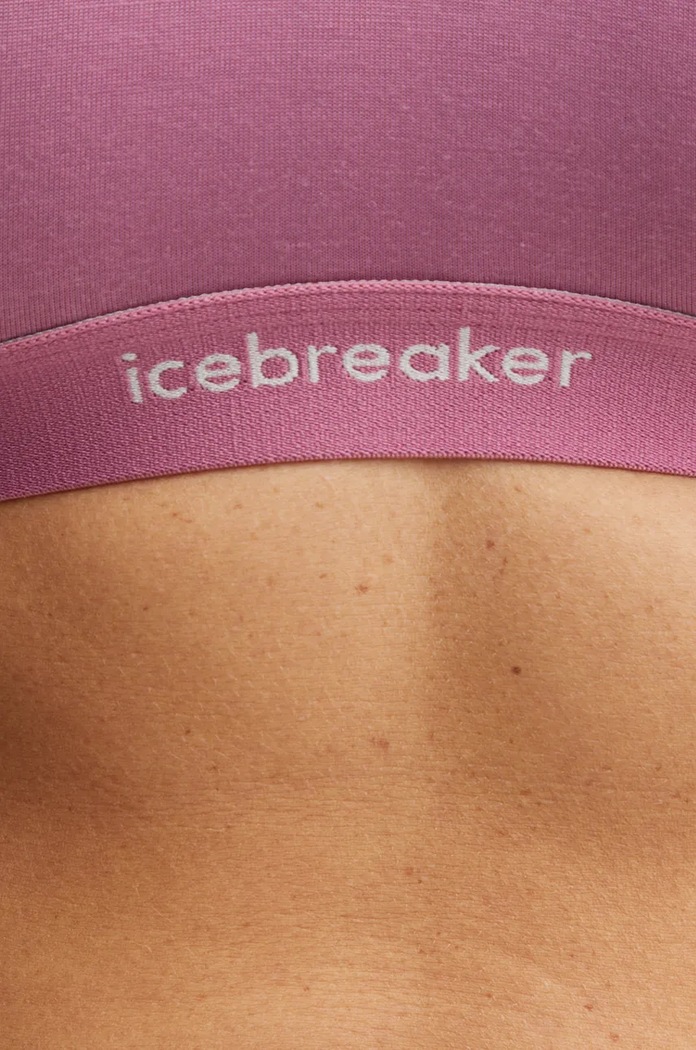Ισοθερμικά εσώρουχα Icebreaker Merino Blend 125 Cool-Lite Sprite Racerback Bra ροζ IB0A572402V1