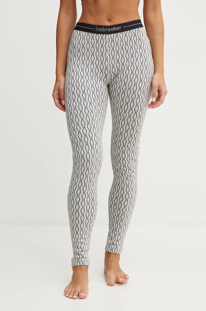 Icebreaker legginsy funkcyjne Merino 260 Vertex IB0A574G5981 szary AW24