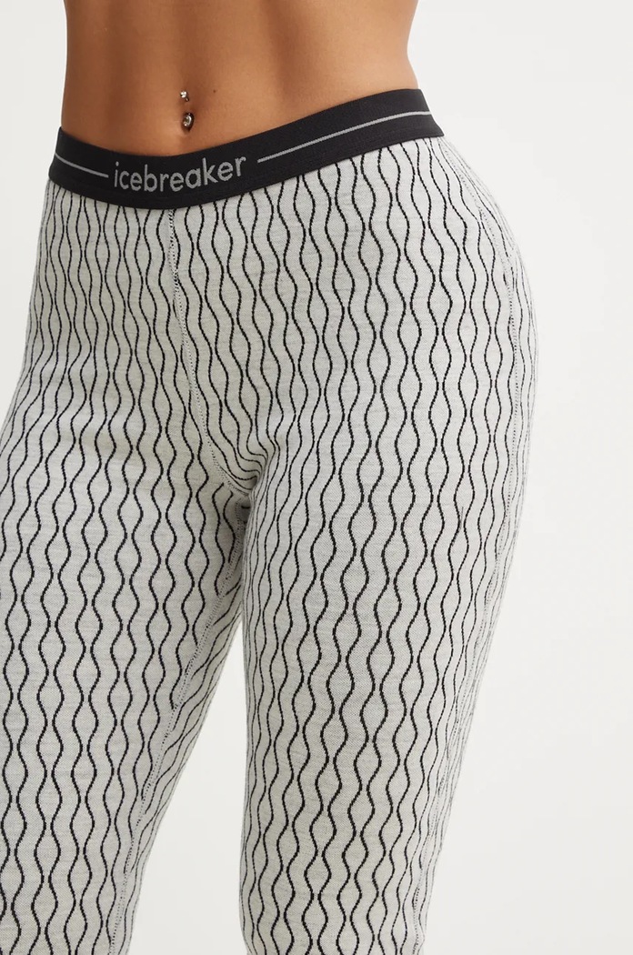 Icebreaker legginsy funkcyjne Merino 260 Vertex szary IB0A574G5981