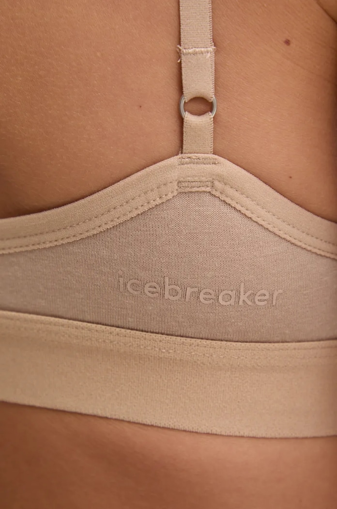 Funkční prádlo Icebreaker Merino 150 Siren Bra béžová IB1047083471