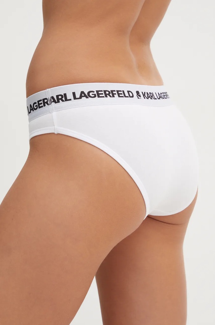 Бикини Karl Lagerfeld (3 броя) 246W2112 бял AW24