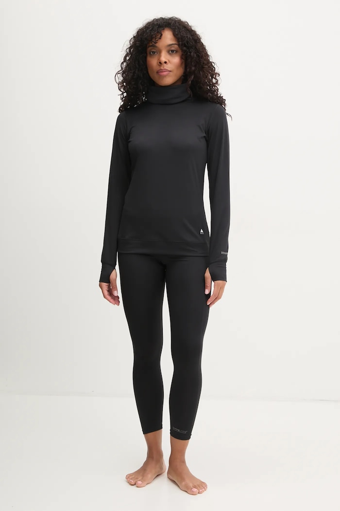 Burton Funkční triko s dlouhým rukávem Burton Midweight Base Layer 132041 černá AW24