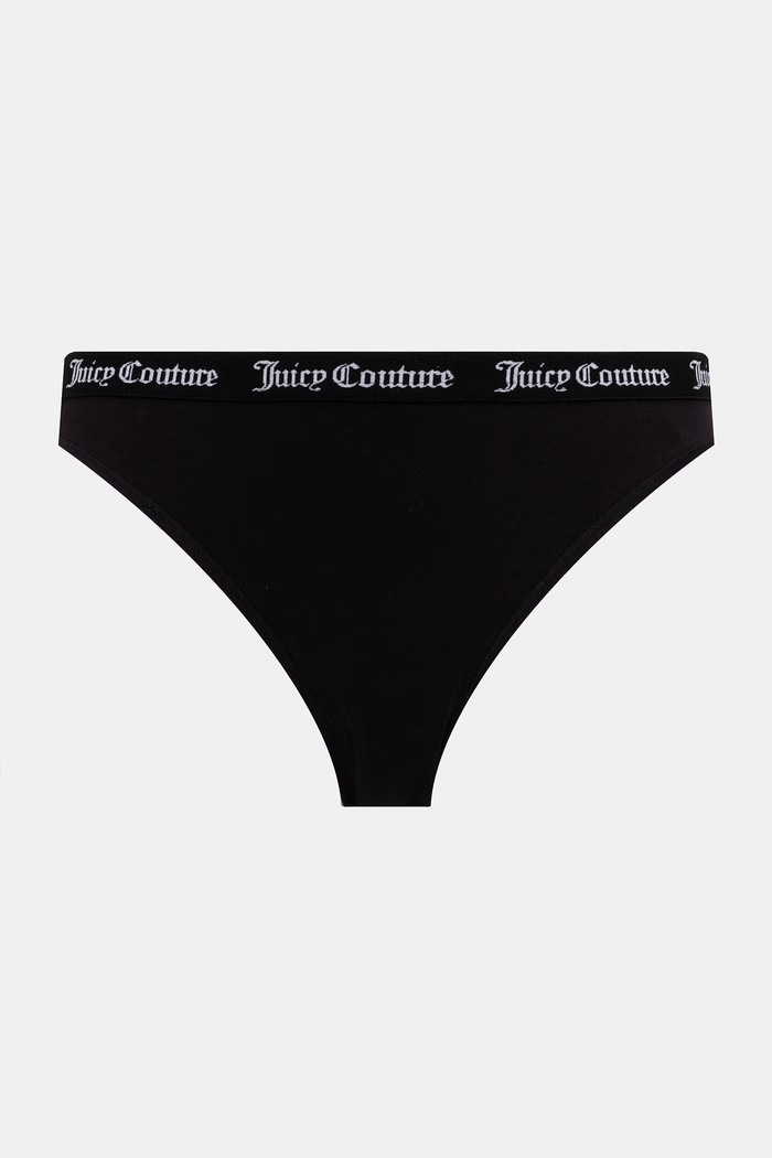 Spodnjice Juicy Couture DIDDY BRIEF PK x 3 JCLBR224572.101 črna AW24