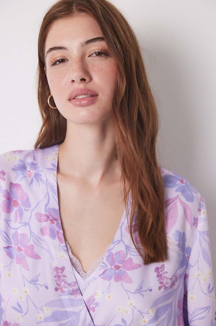 Oblečení Sada 3dílného pyžama women'secret TRENDY BUTTERFLY 3598070 růžová