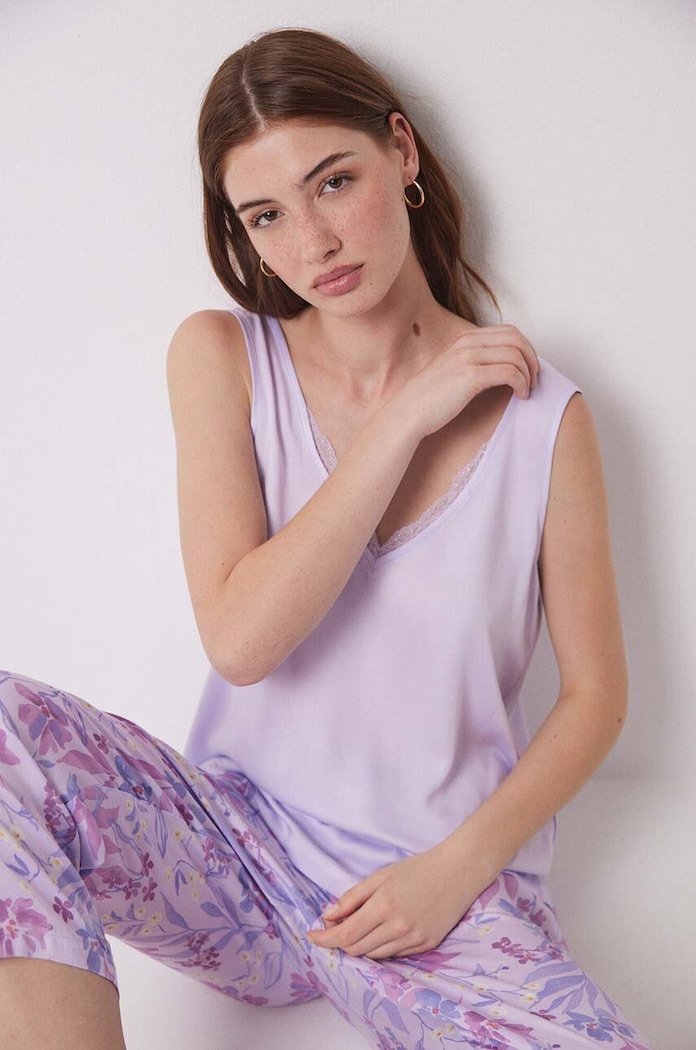 Sada 3dílného pyžama women'secret TRENDY BUTTERFLY 3598070