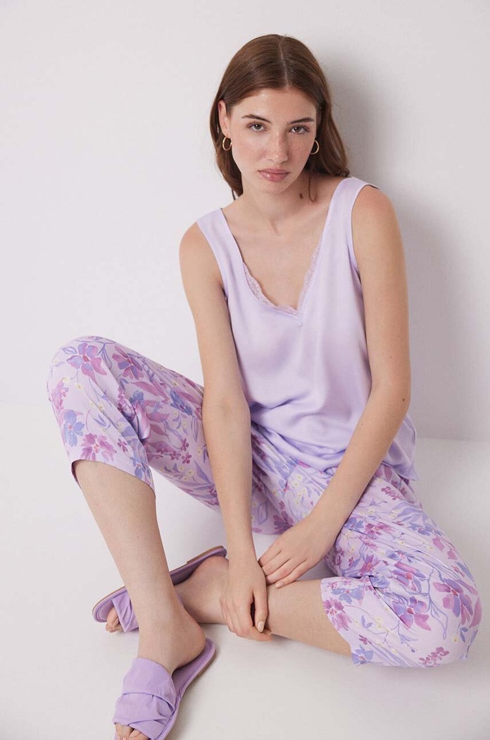 Sada 3dílného pyžama women'secret TRENDY BUTTERFLY 3598070
