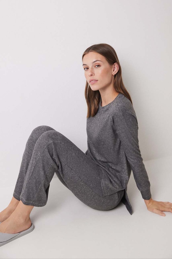 Пижама women'secret LIFEWEAR LA NUIT 4758219 сив